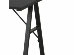 Bureau D'ordinateur Table De Jeu En Bois Et Acier Noir Bureau Maison -mobilier de bureau Shop meuble bureau 12520015