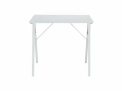 Table D'ordinateur Pour PC En Bois Acier Blanc De Style Moderne -mobilier de bureau Shop meuble bureau 12520045