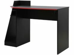 Table Gaming Pour PC Noire Rouge En Bois Moderne Avec Accessoires 11 Table Gaming Pour PC Noire Rouge En Bois Moderne Avec Accessoires -mobilier de bureau Shop meuble bureau 12573495