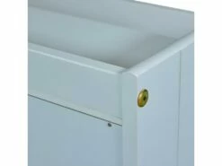 GLASCA - Bureau En Pin Vert D'Eau Avec Compartiments -mobilier de bureau Shop meuble bureau 12601909