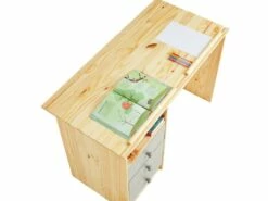 Bureau Enfant écolier Junior KEVIN Pupitre Inclinable Avec 3 Tiroirs 1 Casier En Pin Massif Vernis Naturel Et Lasuré Gris 9 Bureau Enfant écolier Junior KEVIN Pupitre Inclinable Avec 3 Tiroirs 1 Casier En Pin Massif Vernis Naturel Et Lasuré Gris -mobilier de bureau Shop meuble bureau 12851309