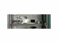 Plan De Travail Pour Lit Mezzanine "Pino" 69x205cm Gris -mobilier de bureau Shop meuble bureau 14322679