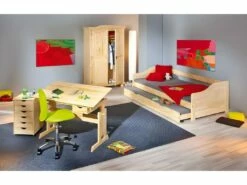Bureau Enfant Inclinable "School" 109cm Naturel -mobilier de bureau Shop meuble bureau 14323787