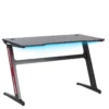 Bureau Gamer éclairage LED 120 X 60 Cm Noir DARFUR