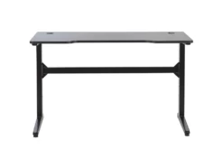 Bureau Gamer éclairage LED 120 X 60 Cm Noir DORAN -mobilier de bureau Shop meuble bureau 17130117