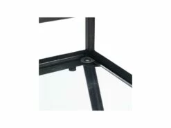 Bureau Métal/Verre Noir - NAPLA -mobilier de bureau Shop meuble bureau 17636323