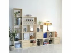 Etagère Pin Massif - Germain 4X1 -mobilier de bureau Shop meuble bureau 18831481