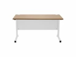 Bureau Informatique Ordinateur 140 X 73 Cm Marron Blanc 14_0005957 -mobilier de bureau Shop meuble bureau 19088681