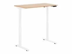 Bureau Assis-debout 90 Watts 120 X 60 Cm Marron Blanc 14_0005944 -mobilier de bureau Shop meuble bureau 19088753