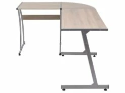 Bureau Table Meuble Travail Informatique Coin En Forme De L Chêne 0502063 -mobilier de bureau Shop meuble bureau 19088805