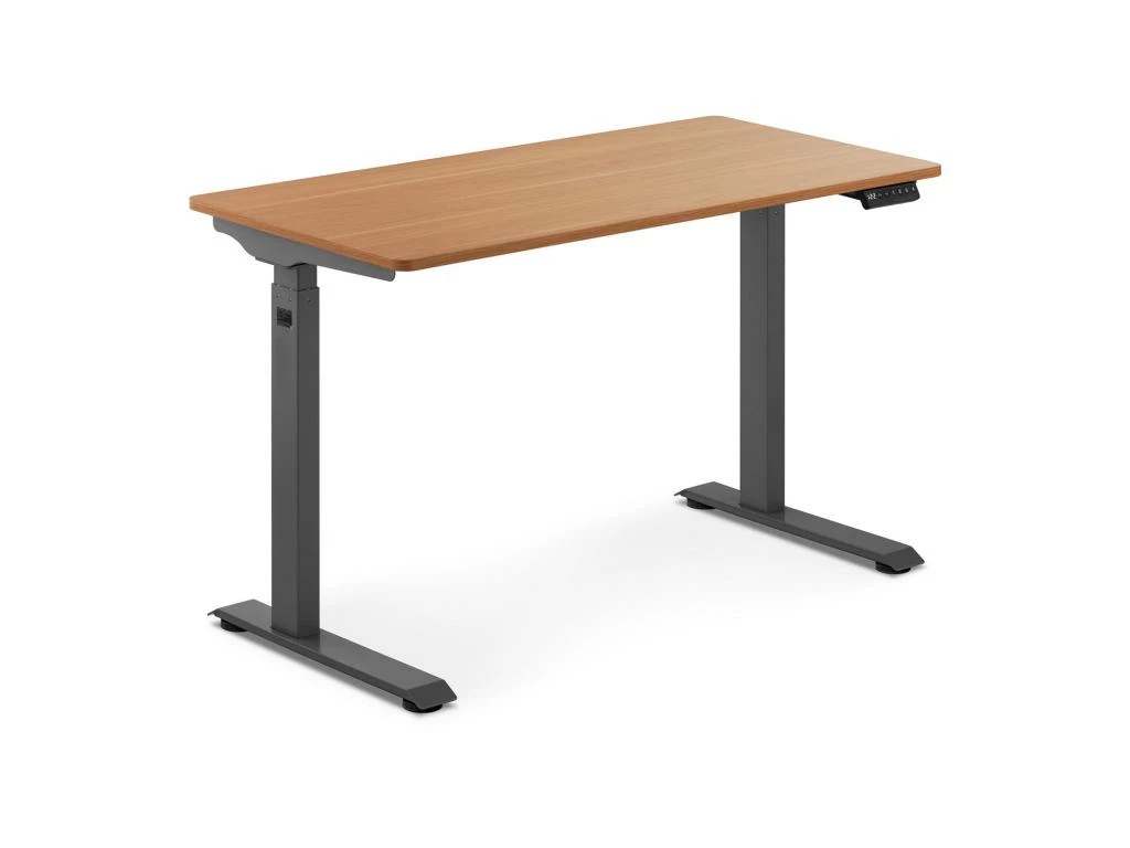 Bureau Assis-debout 90 Watts 120 X 60 Cm Marron Gris 14_0005946 1 Bureau Assis-debout 90 Watts 120 X 60 Cm Marron Gris 14_0005946