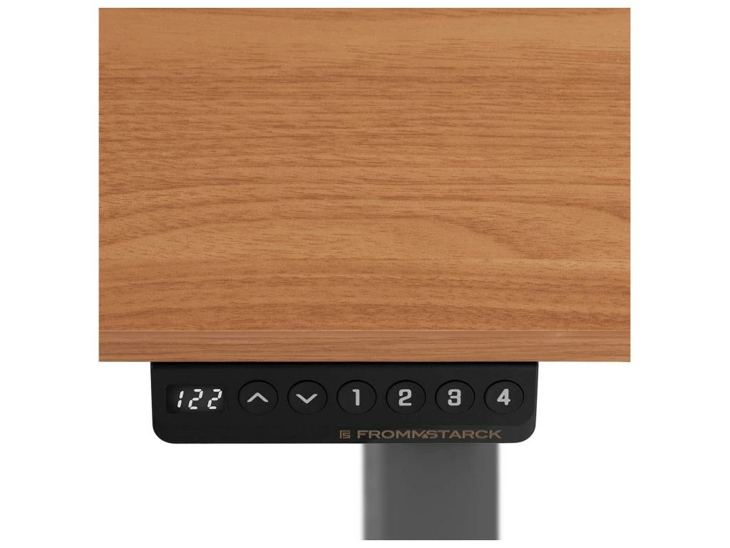 Bureau Assis-debout 90 Watts 120 X 60 Cm Marron Gris 14_0005946 2 Bureau Assis-debout 90 Watts 120 X 60 Cm Marron Gris 14_0005946 – Image 2