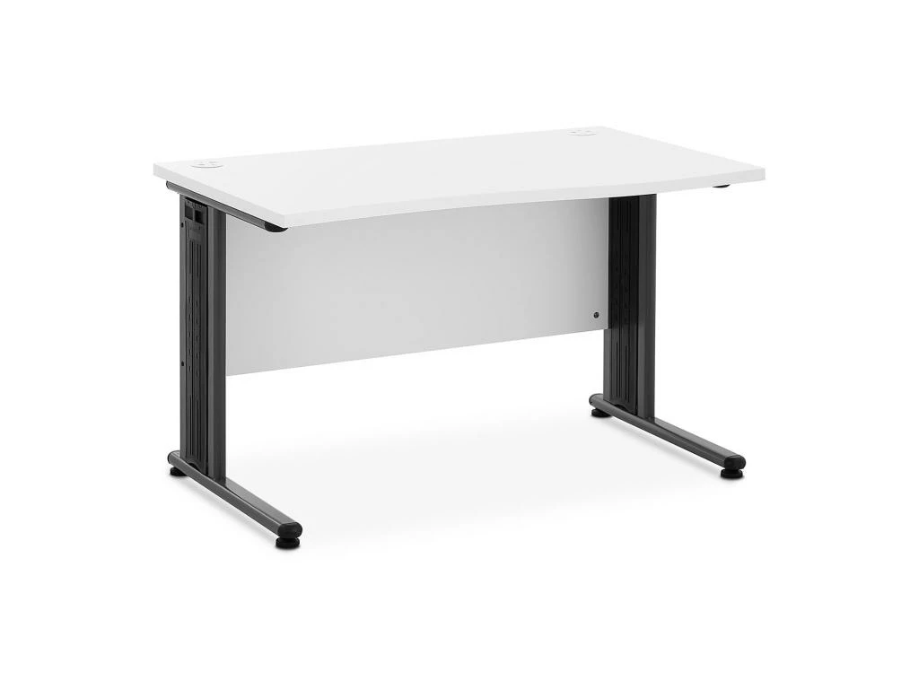 Bureau Informatique Ordinateur 120 X 73 Cm Blanc Gris 14_0005954 1 Bureau Informatique Ordinateur 120 X 73 Cm Blanc Gris 14_0005954