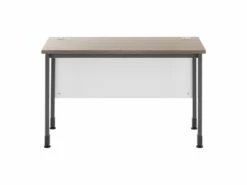 Bureau Informatique Ordinateur 120 X 60 Cm Marron Gris 14_0005960 -mobilier de bureau Shop meuble bureau 19127343