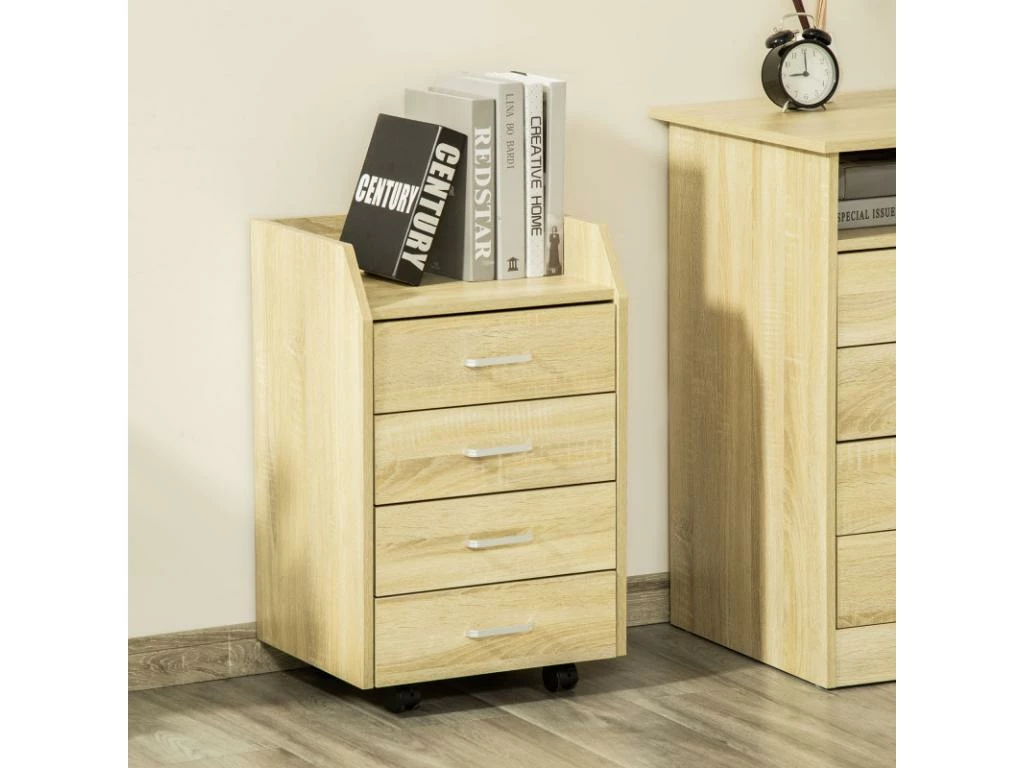 Caisson De Bureau NINO Chêne Clair 4 Caisson De Bureau NINO Chêne Clair – Image 4