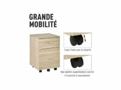 Caisson De Bureau CIBIK Chêne Clair 14 Caisson De Bureau CIBIK Chêne Clair -mobilier de bureau Shop meuble bureau 19166147