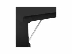 Bureau Pliable étagère LENNY Noir -mobilier de bureau Shop meuble bureau 19169291