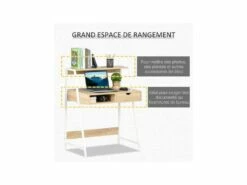 Bureau Secrétaire MARILYN Blanc -mobilier de bureau Shop meuble bureau 19169523
