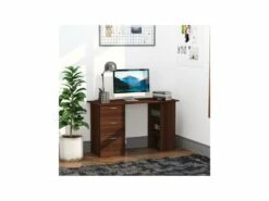 Bureau Informatique RICARDO Brun 11 Bureau Informatique RICARDO Brun -mobilier de bureau Shop meuble bureau 19169539