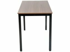 Meuble De Bureau Multifonction Noyer Et Noir -mobilier de bureau Shop meuble bureau 19169553
