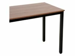 Meuble De Bureau Multifonction Noyer Et Noir -mobilier de bureau Shop meuble bureau 19169557