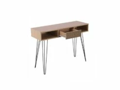 Table Console Plazig Bois De Chêne -mobilier de bureau Shop meuble bureau 19169607