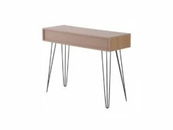 Table Console Plazig Bois De Chêne -mobilier de bureau Shop meuble bureau 19169617
