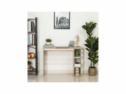 Bureau Informatique BILL Bois Et Blanc -mobilier de bureau Shop meuble bureau 19169917