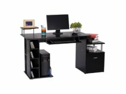 Bureau Informatique Tropicolo Noir