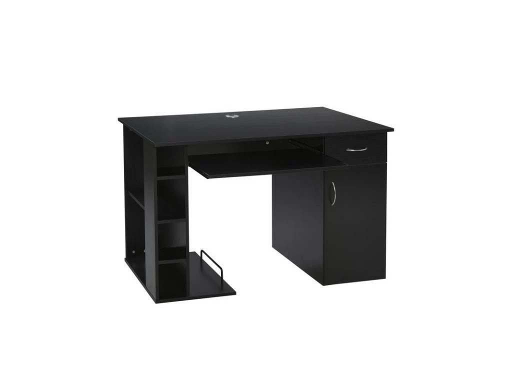 Bureau Informatique STELLAR Noir 1 Bureau Informatique STELLAR Noir