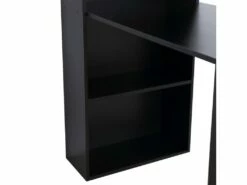 Bureau Multi-rangement Elina Noir -mobilier de bureau Shop meuble bureau 19170353