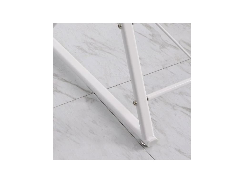 Bureau Verre Trempé NEW-YORK Blanc 8 Bureau Verre Trempé NEW-YORK Blanc – Image 8