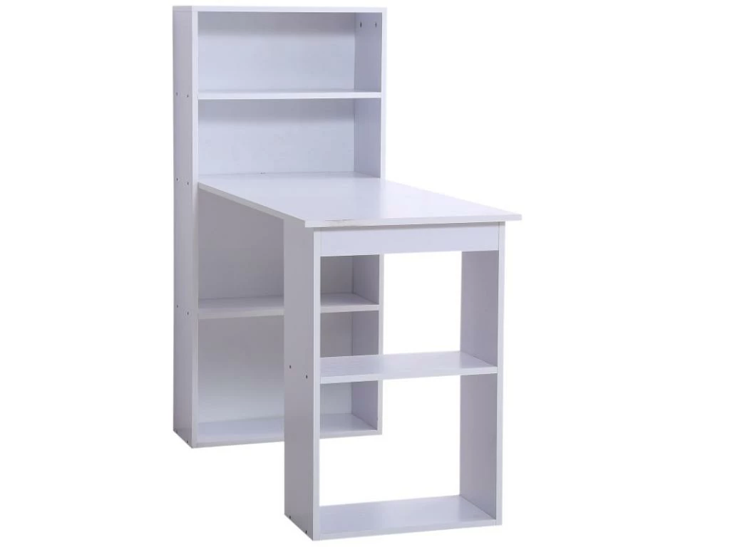 Bureau Multi-rangement Elina Blanc 1 Bureau Multi-rangement Elina Blanc