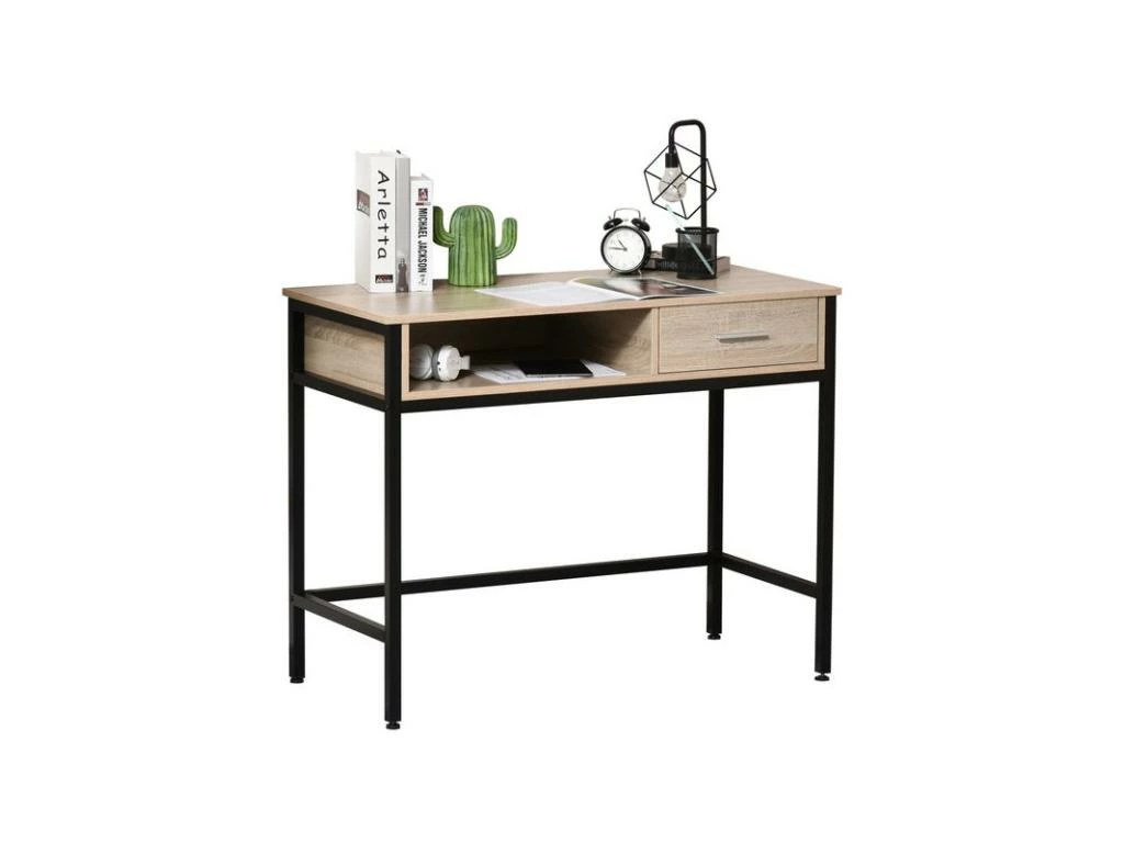 Bureau Design HELLO Chêne Clair 1 Bureau Design HELLO Chêne Clair