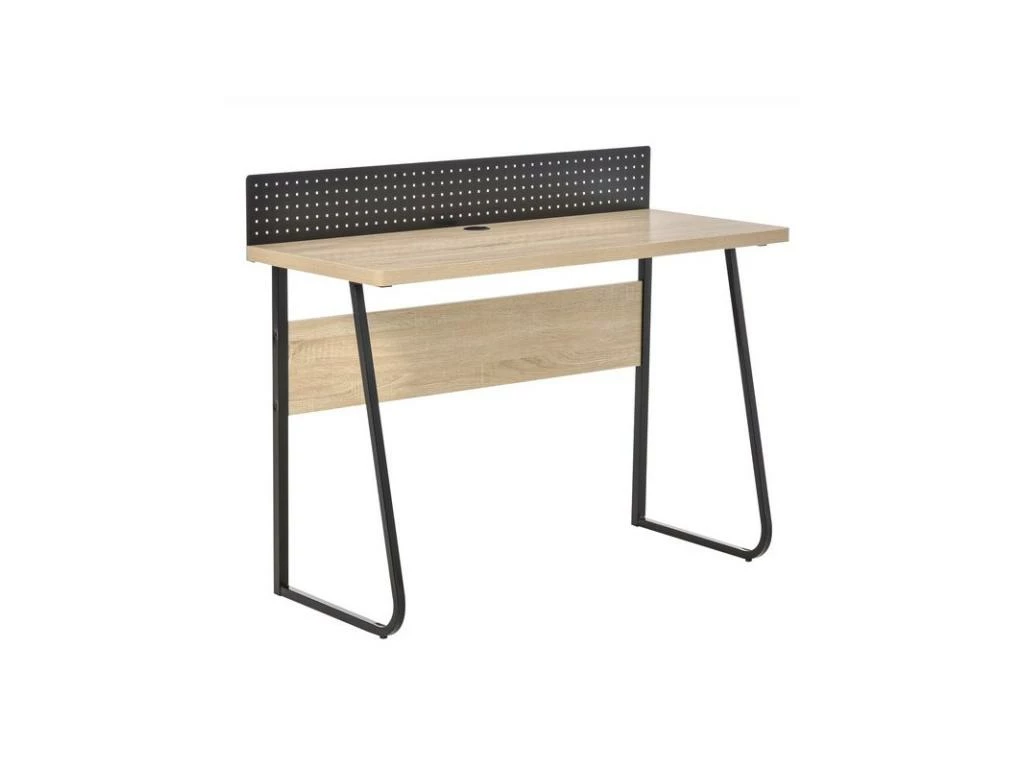 Bureau Secrétaire ETHAN Chêne Clair 1 Bureau Secrétaire ETHAN Chêne Clair