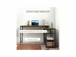 Bureau Informatique EDDY Brun 15 Bureau Informatique EDDY Brun -mobilier de bureau Shop meuble bureau 19170883