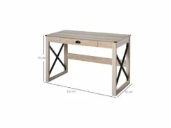 Bureau Design TOMMY Bois Et Noir 11 Bureau Design TOMMY Bois Et Noir -mobilier de bureau Shop meuble bureau 19170971
