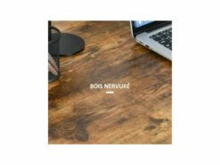 Bureau Informatique PASCAL Brun -mobilier de bureau Shop meuble bureau 19171149