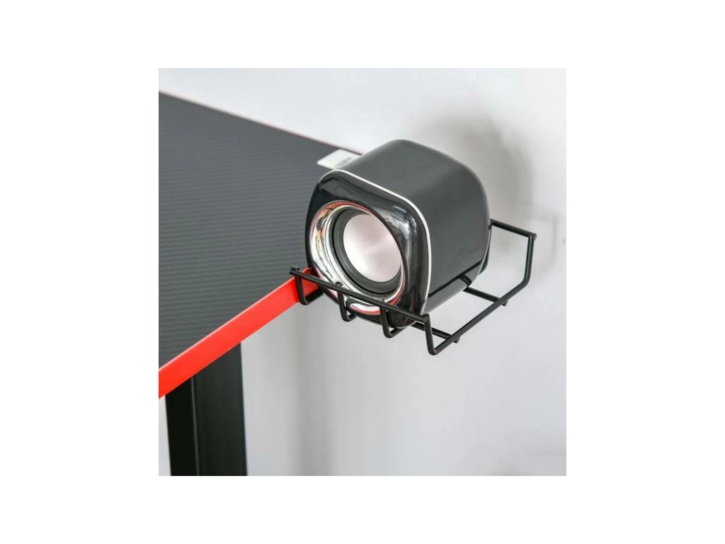 Bureau Gaming YAZZ Noir Et Rouge 5 Bureau Gaming YAZZ Noir Et Rouge – Image 5