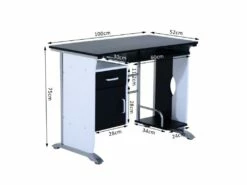 Bureau Informatique NUMERICO -mobilier de bureau Shop meuble bureau 19171549