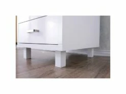 Bureau Informatique Design Avec Tiroirs De Rangement - Couleur Blanc -mobilier de bureau Shop meuble bureau 19192783