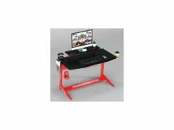 Bureau Gaming Taroudant Rouge/Noir 10 Bureau Gaming Taroudant Rouge/Noir -mobilier de bureau Shop meuble bureau 19192937