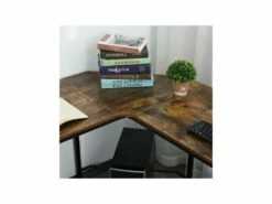 Bureau D'angle Informatique LORIENT Brun -mobilier de bureau Shop meuble bureau 19193199