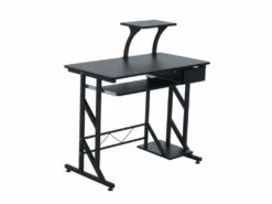 Bureau Informatique Tropico Noir -mobilier de bureau Shop meuble bureau 19193245