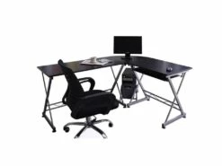 Bureau Informatique – Noir/gris