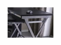 Bureau Informatique – Noir/gris -mobilier de bureau Shop meuble bureau 19193281