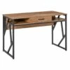 Bureau Industriel GIULIA Aspect Bois De Noyer