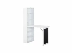 Bureau Mural Bibliothèque FLORY Blanc