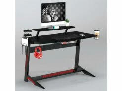 Bureau Gaming Taroudant Noir 10 Bureau Gaming Taroudant Noir -mobilier de bureau Shop meuble bureau 19193681