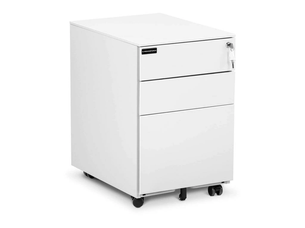 Caisson Mobile Avec Tiroirs Verrouillable - 85 Kg - 5 Roulettes Blanc 14_0006038 1 Caisson Mobile Avec Tiroirs Verrouillable - 85 Kg - 5 Roulettes Blanc 14_0006038